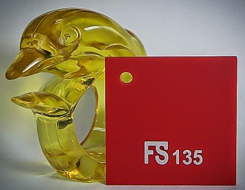 Red acrylic sheet - FS Brand